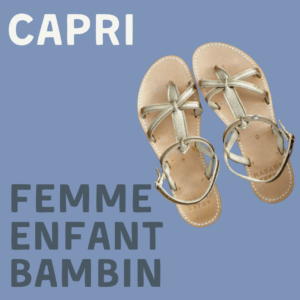 modèle Madame Estoy sandales sur mesure cuir francais capri modèle Madame Estoy sandales sur mesure cuir francais capri