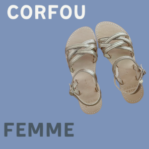 modèle Madame Estoy sandales sur mesure cuir francais corfou modèle Madame Estoy sandales sur mesure cuir francais corfou