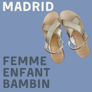 modèle Madame Estoy sandales sur mesure cuir francais madrid modèle Madame Estoy sandales sur mesure cuir francais madrid